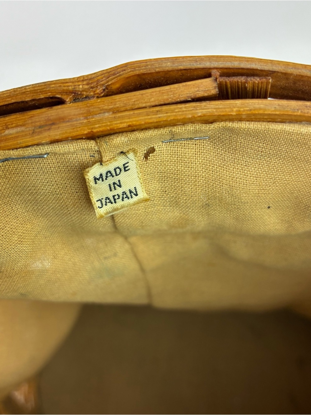 Vintage Donna John Wind Imports Made in Japan Wicker Basket Purse - Picture 6 of 9